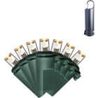 Holiday Bright Lights 50-Bulb Warm White 5MM Rechargeable Light Set with Power Bank Image 1