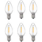 Xodus Clear 0.6W C7 LED Candle Light Bulb (6-Pack) Image 1