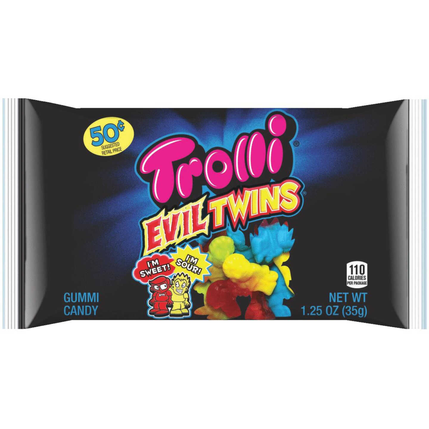 Sathers Trolli Evil Twins Sweet & Sour Gummies Image 1