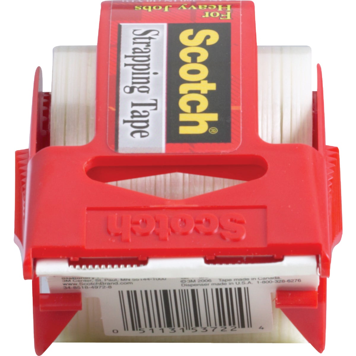 Scotch 2 In. W. x 360 In. L. Heavy-Duty Strapping Tape Image 7