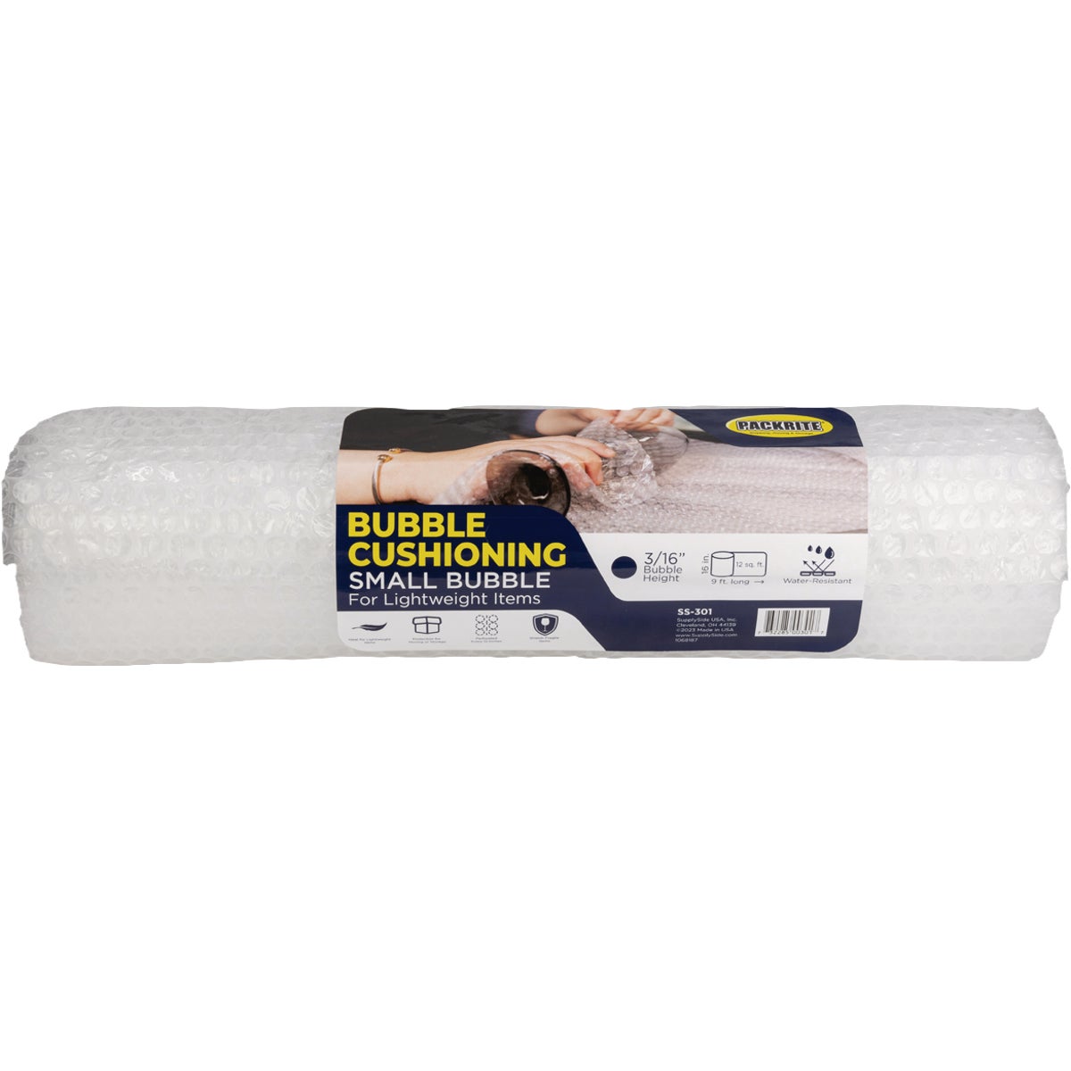 PackRite 3/16 In. Original Size Bubble Cushion, 16 In. x 9 Ft.