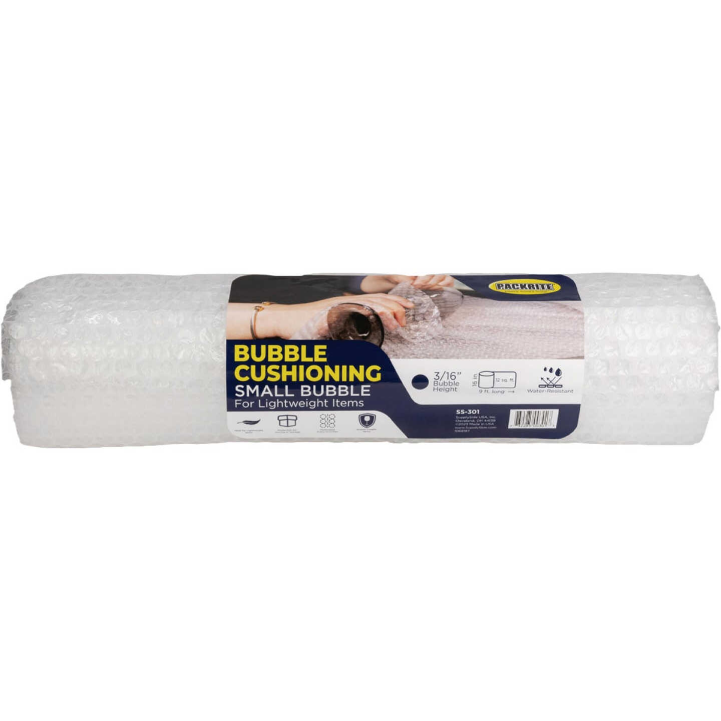 PackRite 3/16 In. Original Size Bubble Cushion, 16 In. x 9 Ft. Image 1