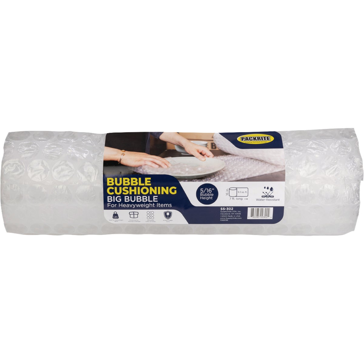 PackRite 5/16 In. Super Size Bubble Cushion, 16 In. x 7 Ft.