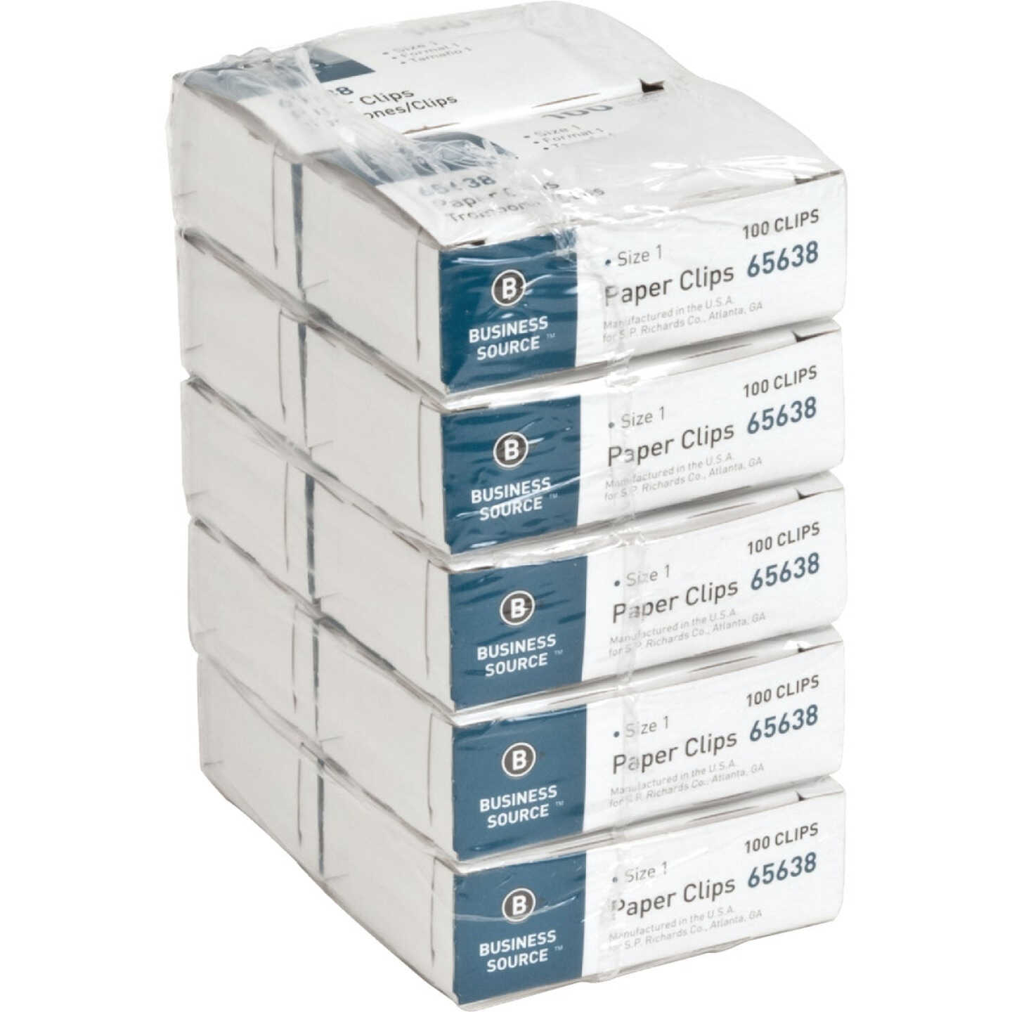 Staples Regular Smooth Paper Clip (1000-Pack) Image 2