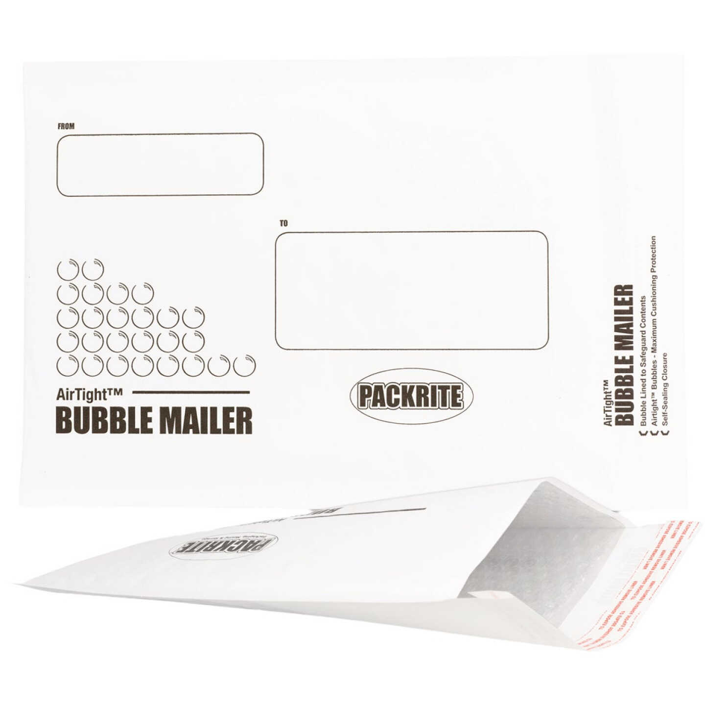 PackRite AirTight 6 In. x 10 In. #0 White Bubble Mailer (25-Count) Image 1