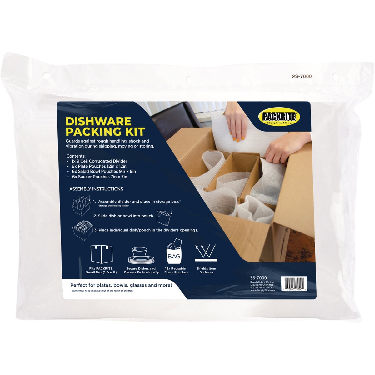 PackRite DishGuard Protection Kit