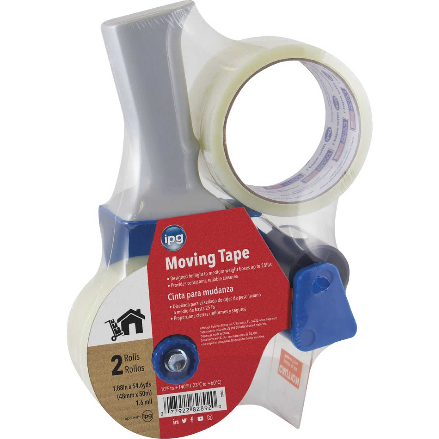 IPG 2 In. Tape Gun with 2 Tape Rolls Image 1