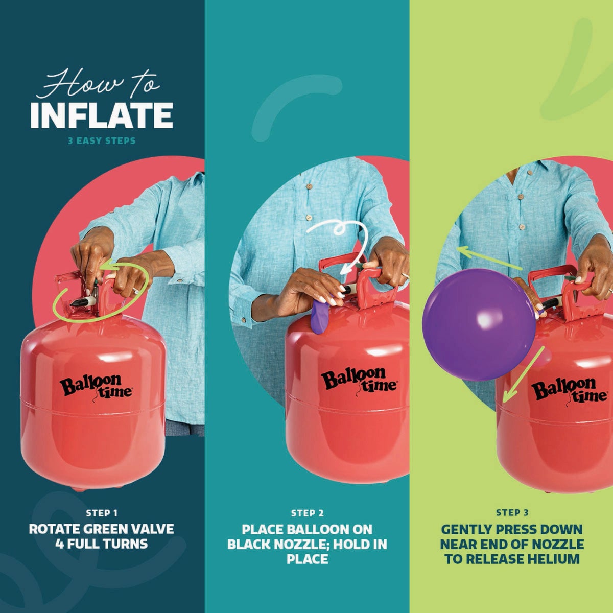 Balloon Time Jumbo Helium Kit Image 5