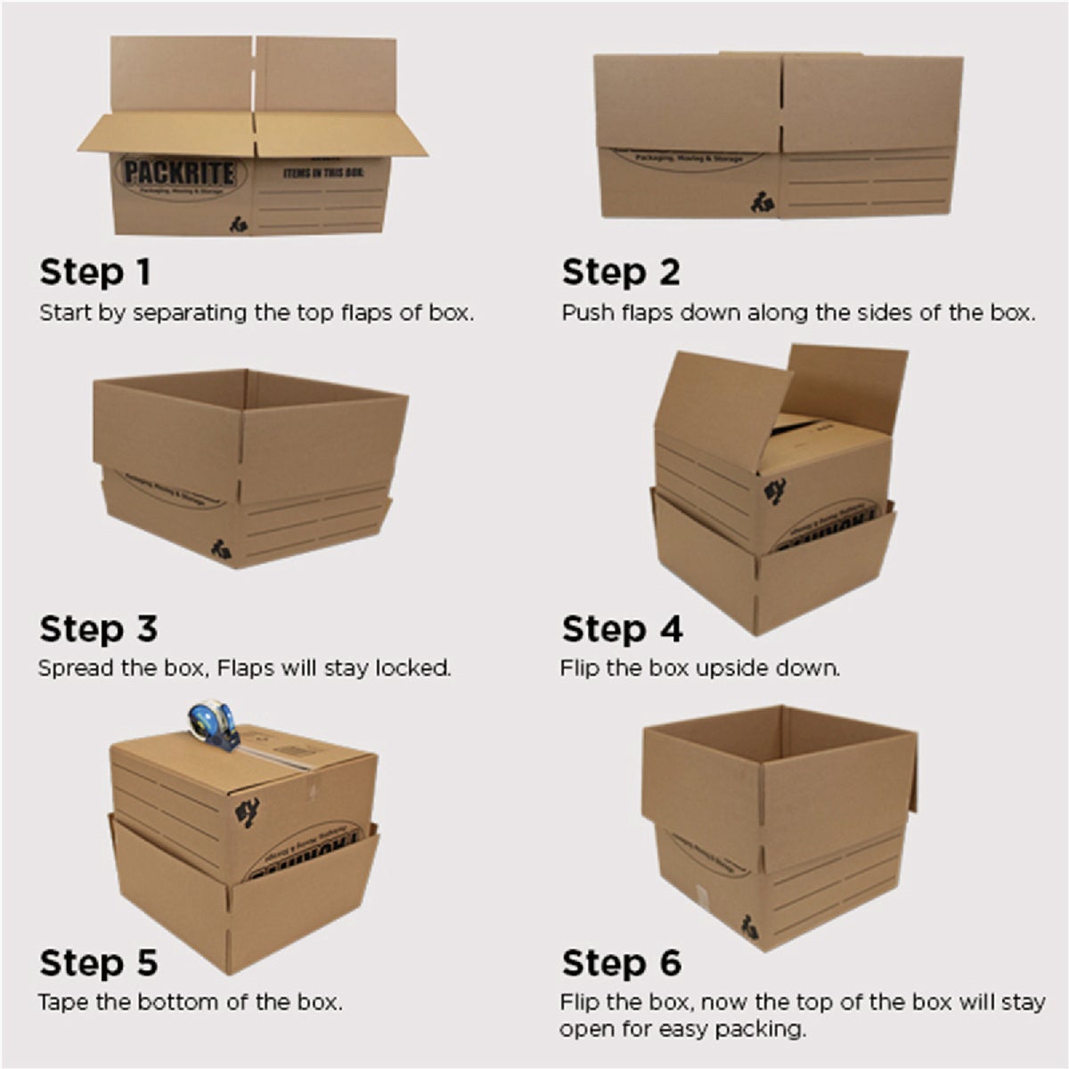 PackRite Extra Large Moving Box (6.1 CF) Image 2