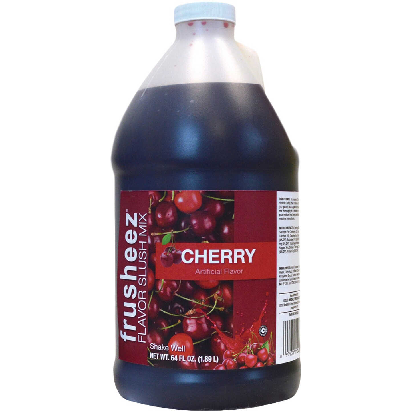 Gold Medal Frusheez Cherry Flavor 1/2 Gal. Slush Mix Image 1