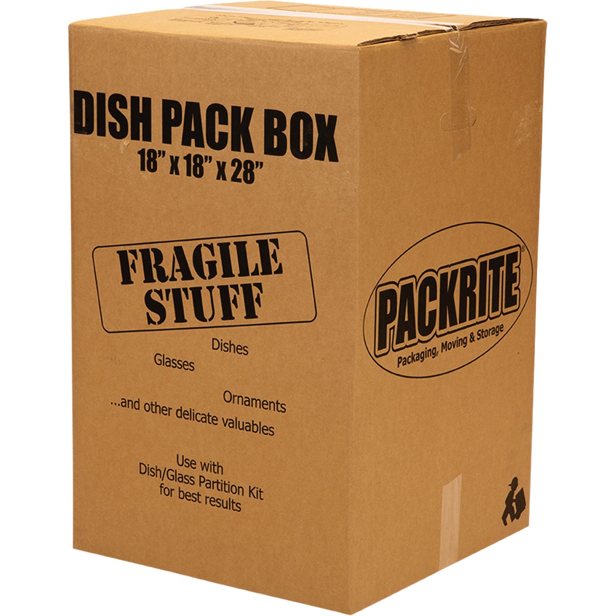 PackRite Double Wall Dish Pack Box (5.2 CF)