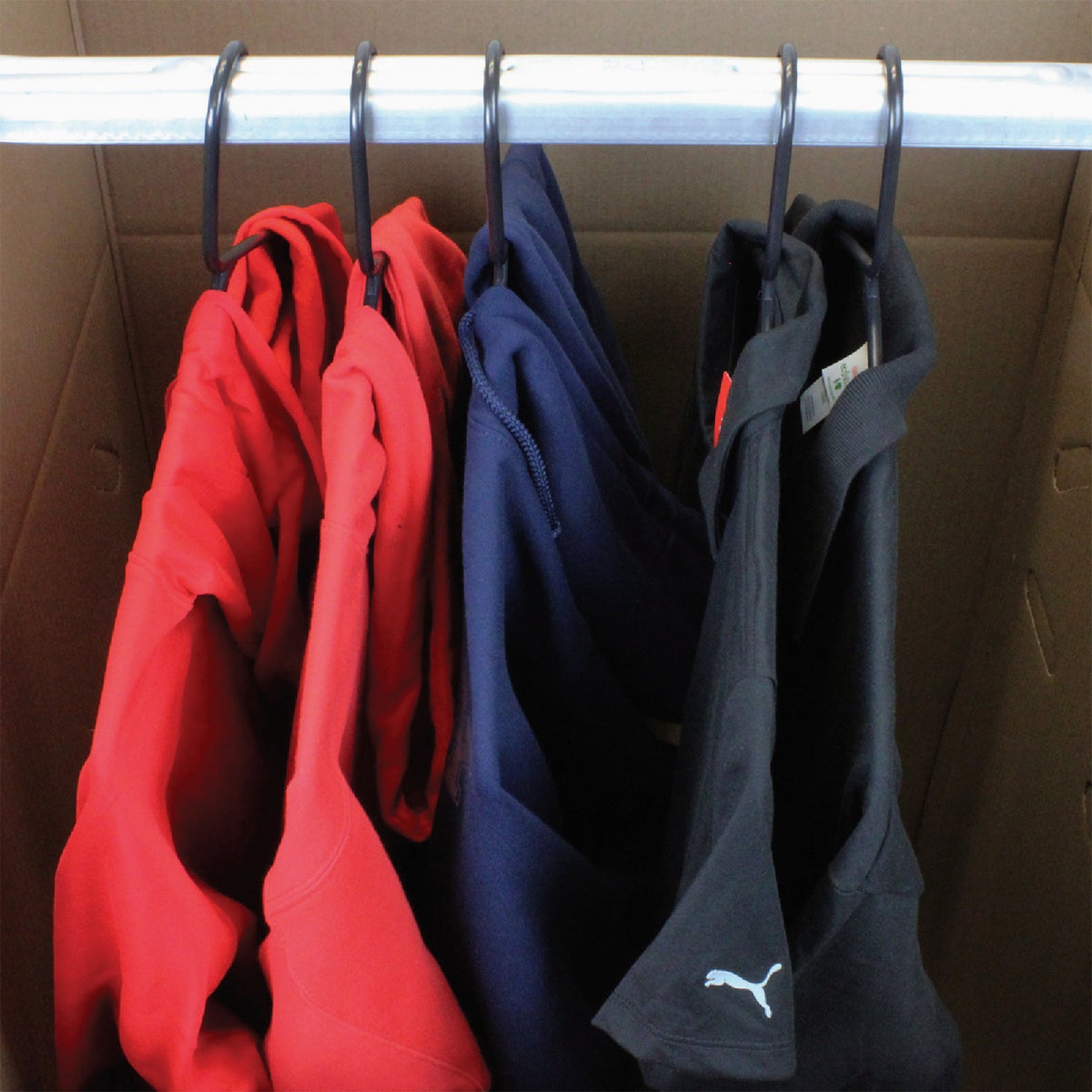 PackRite Wardrobe Box with Hanger Bar (9.68 CF) Image 4