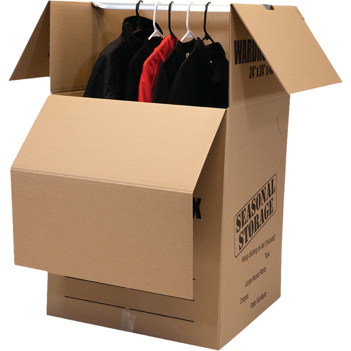 PackRite Wardrobe Box with Hanger Bar (9.68 CF)