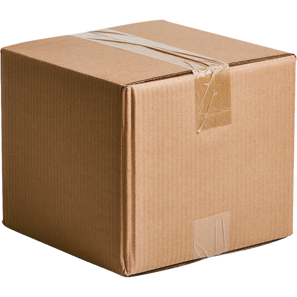 12 In. x 12 In. x 12 In. Plain Kraft Shipping Box