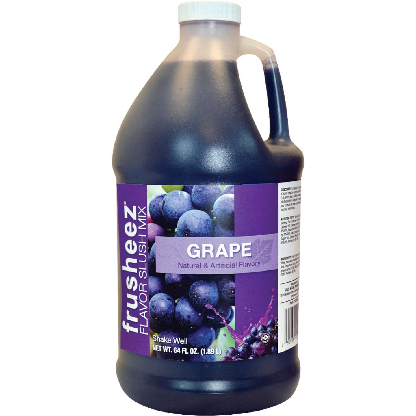 Gold Medal Frusheez Grape Flavor 1/2 Gal. Slush Mix Image 1