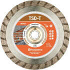 Husqvarna 4 In. Dri Disc Tacti-T Continuous Rim Diamond Blade Image 1