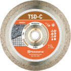 Husqvarna 4.5 In. Dri Disc Continuous Rim Tile Diamond Blade Image 1