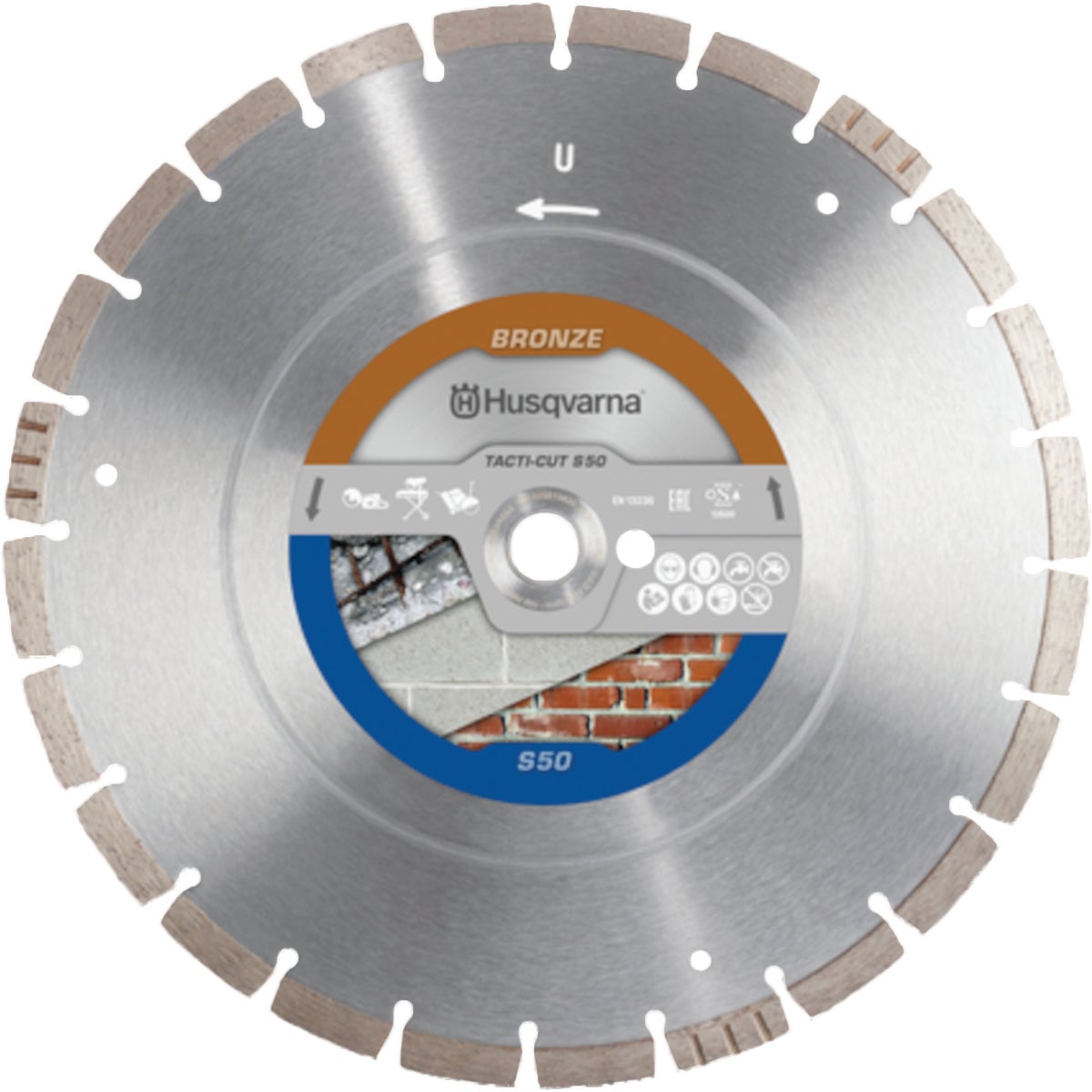 Husqvarna Tacti-Cut S50 14 In. x 0.118 1DP-20mmB Diamond Blade