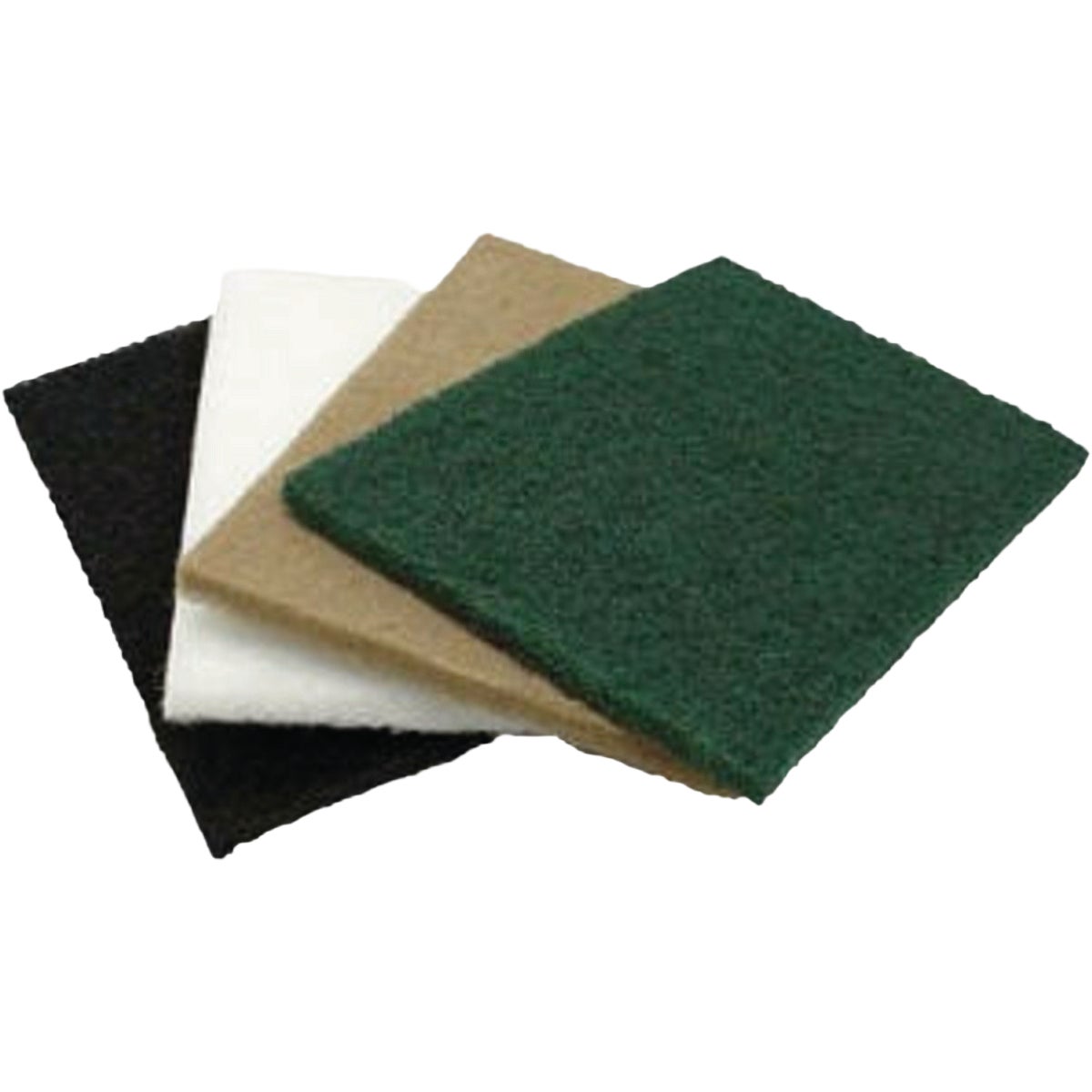 Virginia Abrasives 12 In. x 18 In. x 1/4 In. Thin White Polish Non-Woven Pad