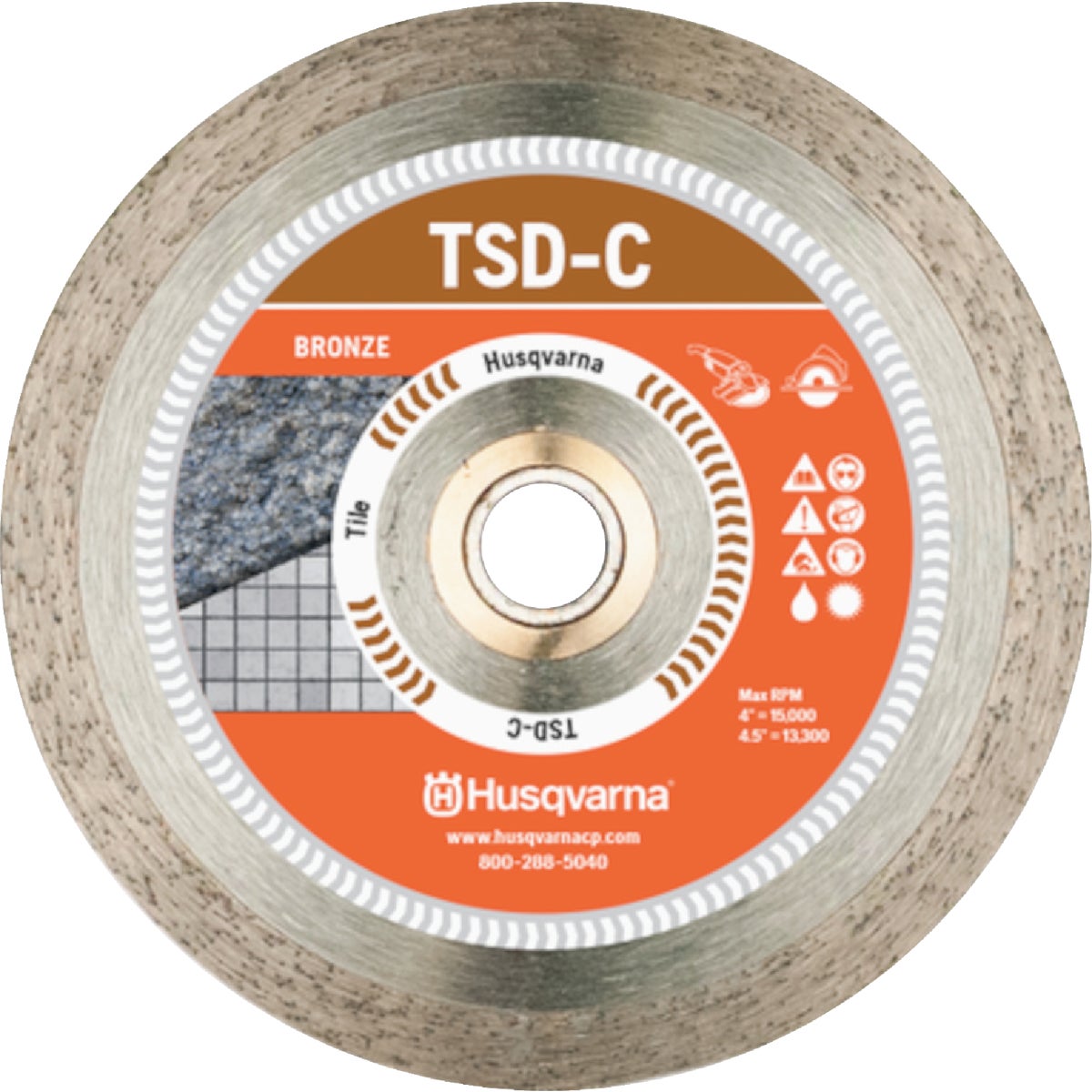 Husqvarna TSD-C Dri Disc 10 In. x 0.060 5/8 Tacti-C