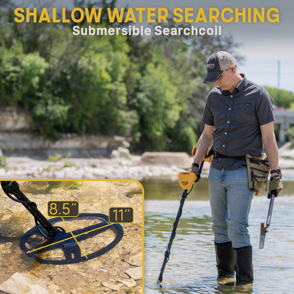 Garrett ACE 400 Metal Detector Image 3